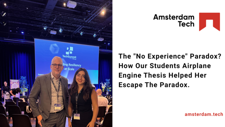 The “No Experience” Paradox? How Our Students Airplane Engine Thesis Helped Her Escape The Paradox.